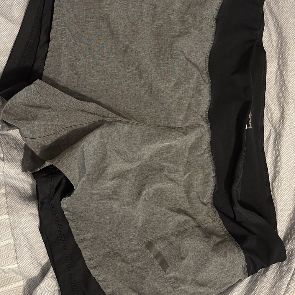 Hind Gray and Black Athletic Shorts